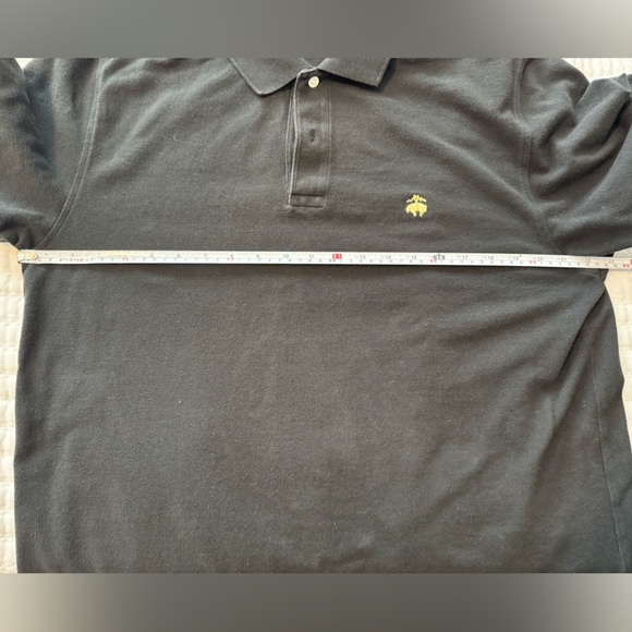 Men’s Brooks Brothers Polo Black Size Large - Picture 7 of 7